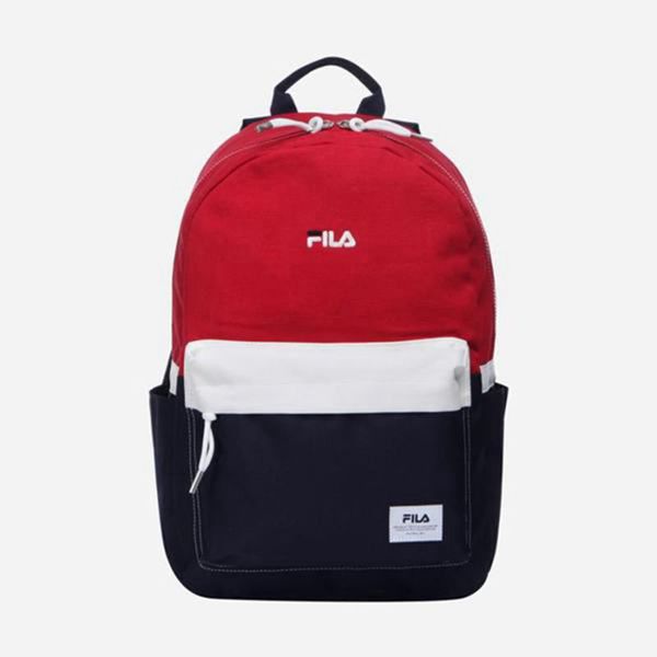 Mochila Fila Rojas - Color Block Minimal - España 378201NWZ